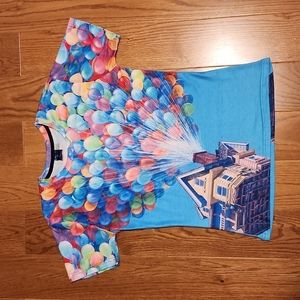 Pixar's Up All Over Print T shirt - size M